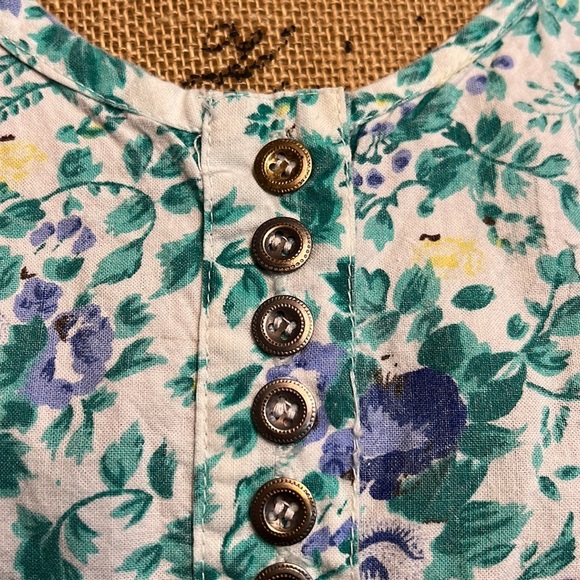 1990’S FLORAL CROP TOP MEDIUM - Picture 3 of 13